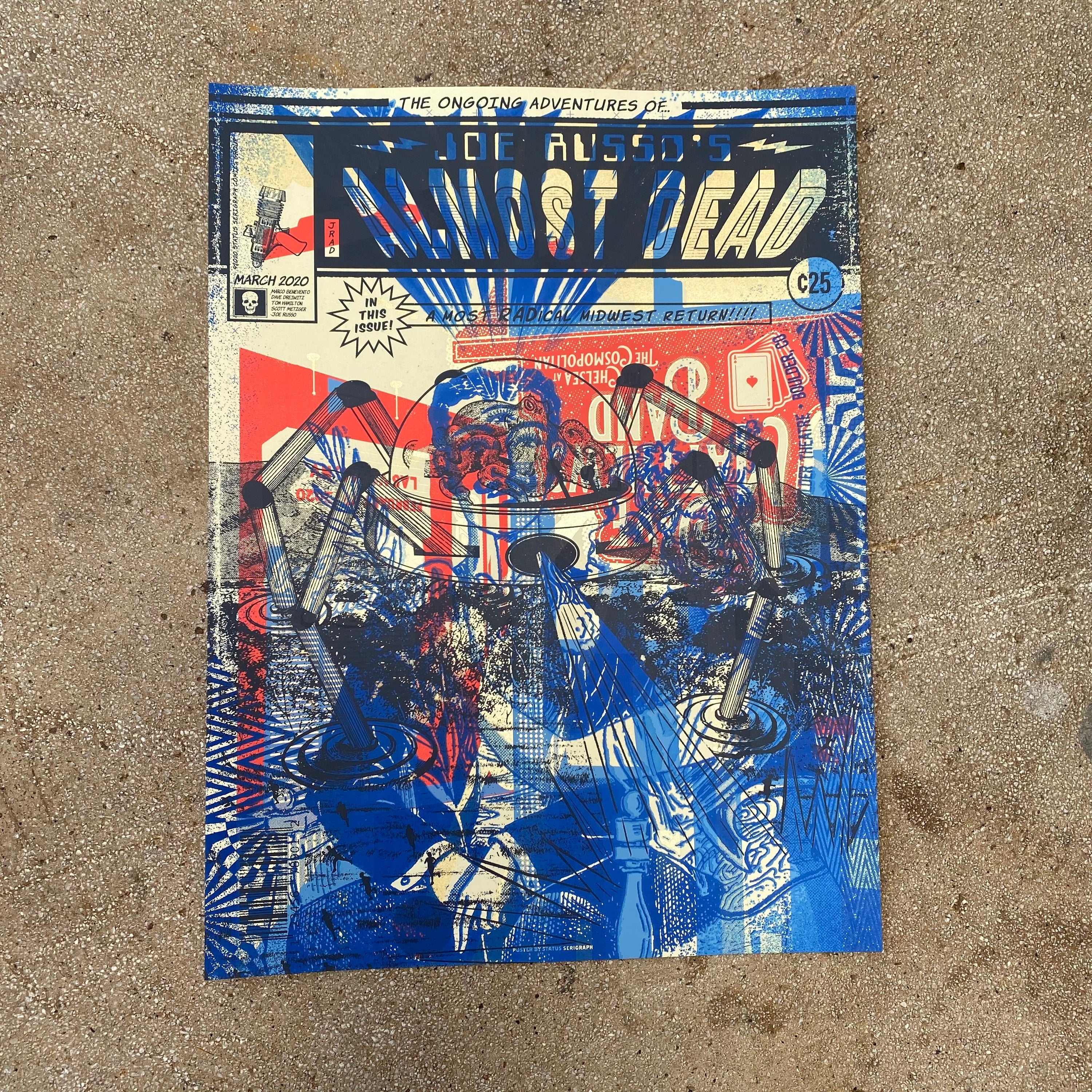 Dave Matthews/Growlers/JRAD Test Print #1
