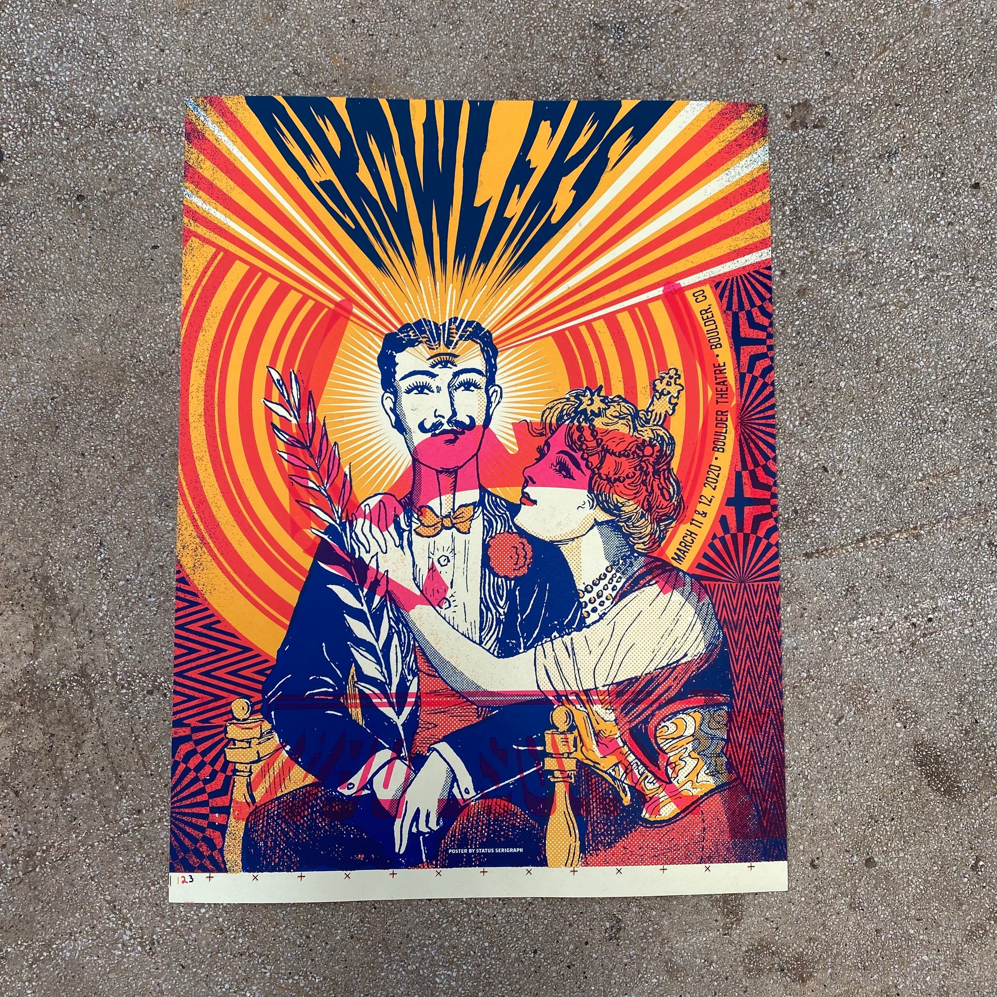 Dave Matthews/Growlers/JRAD Test Print #1