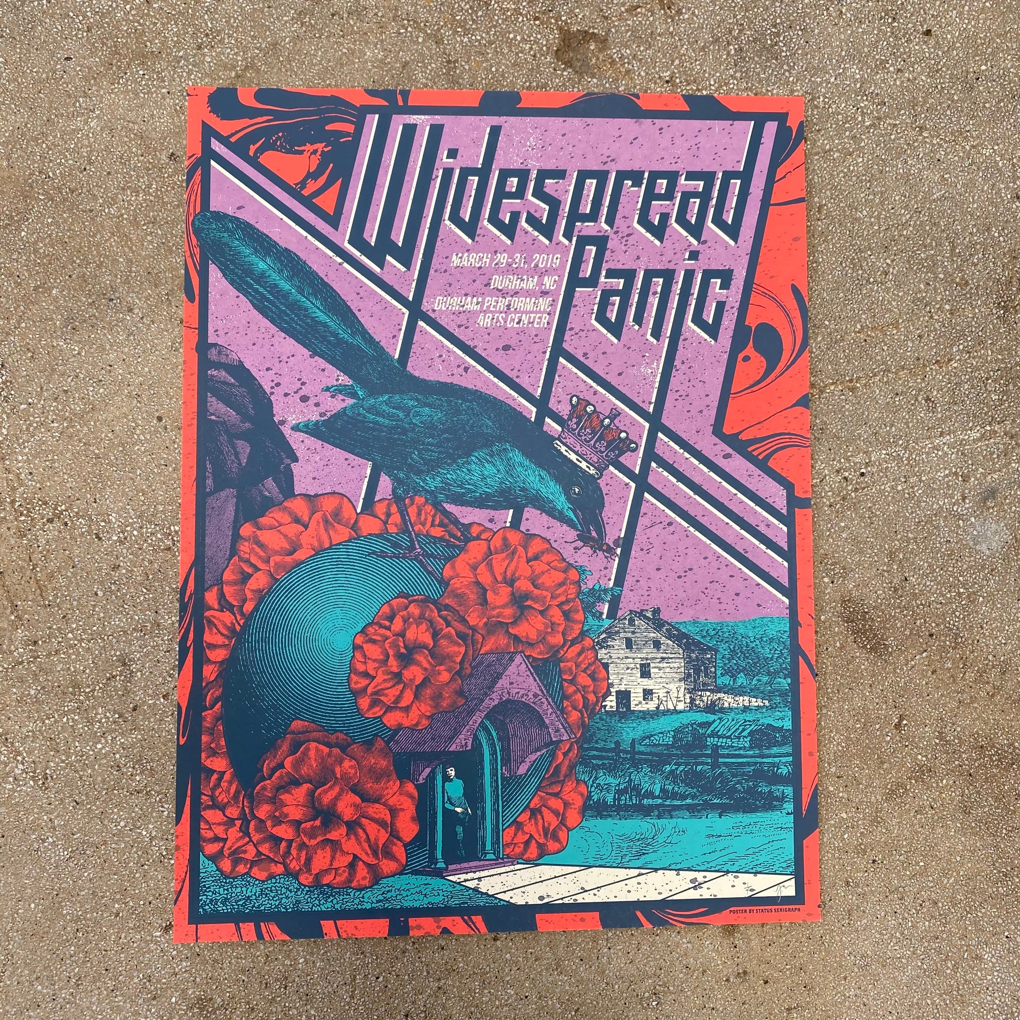 Widespread Panic - Durham 2019 Test Print #3