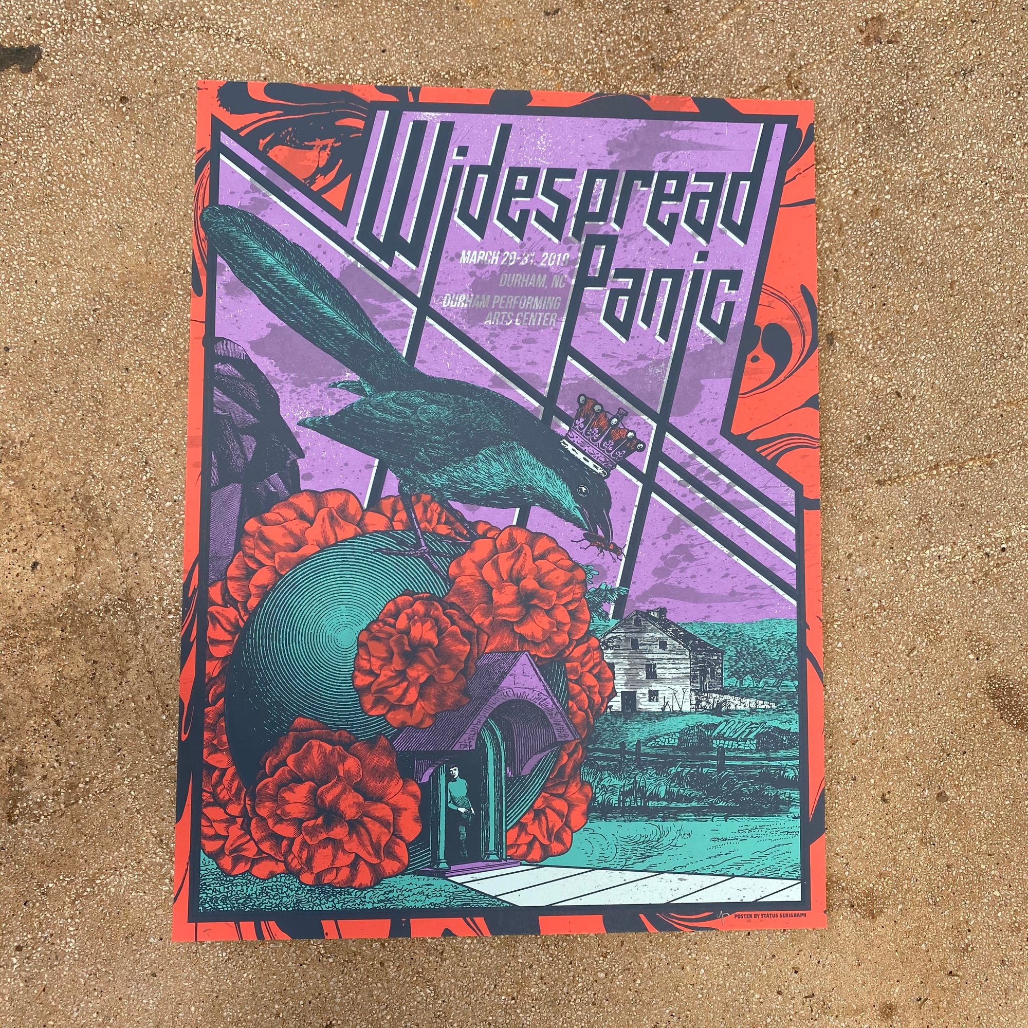 Widespread Panic - Durham 2019 Test Print #5