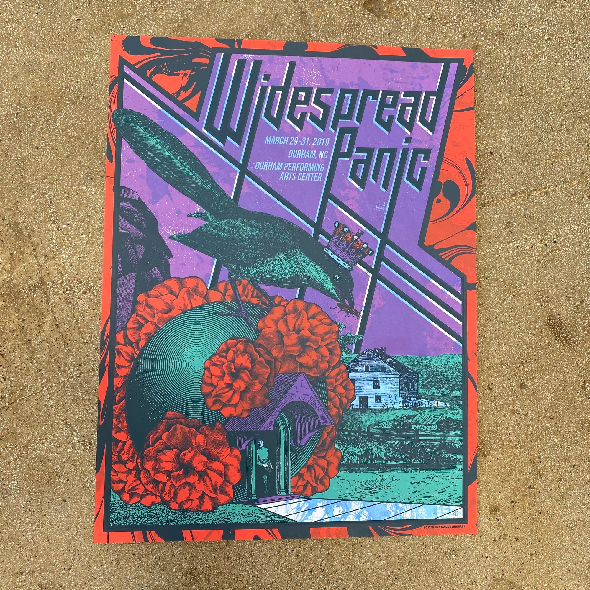 Widespread Panic - Durham 2019 Test Print #4