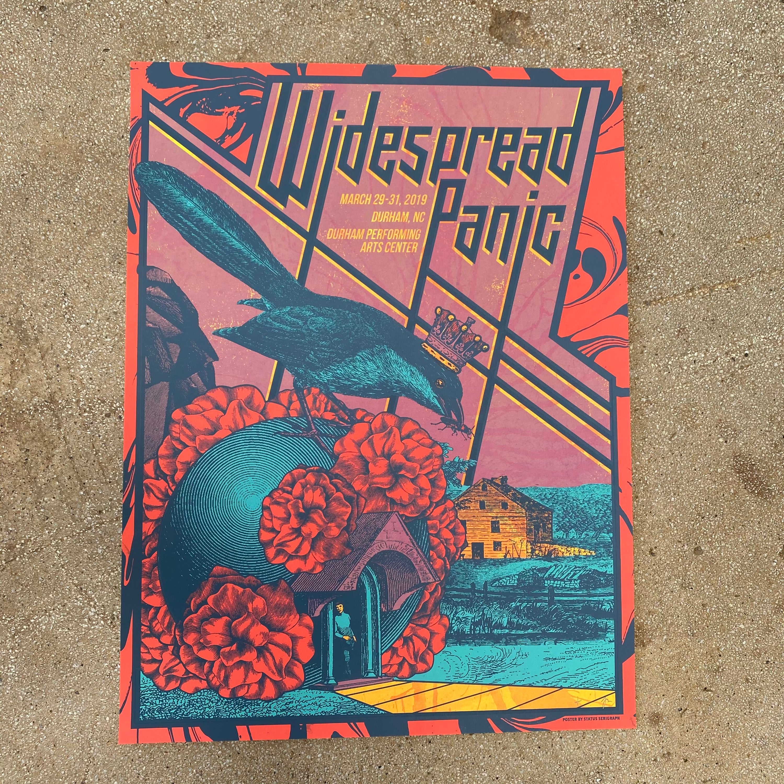 Widespread Panic - Durham 2019 Test Print #2