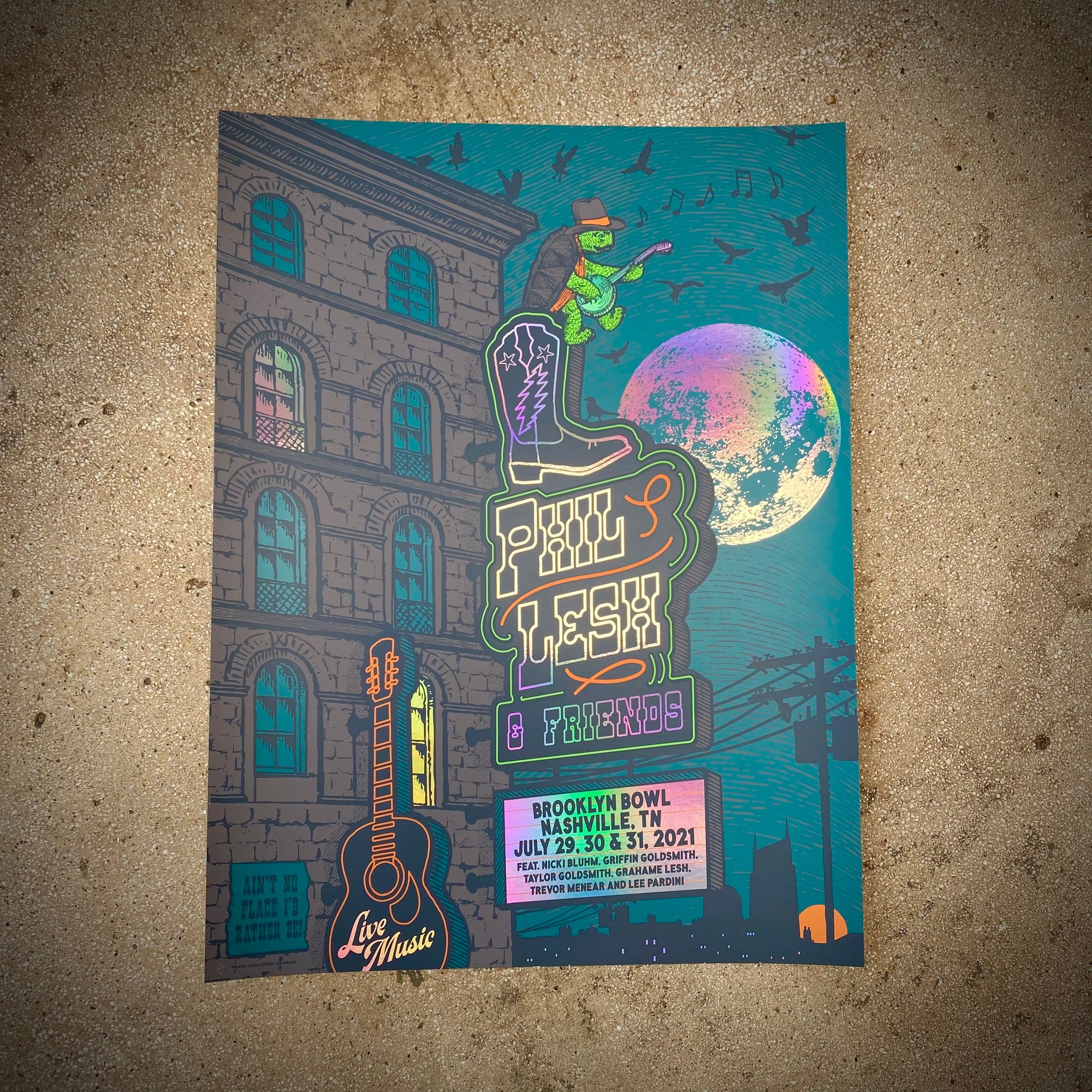 Phil Lesh - Brooklyn Bowl 2021 (Rainbow Foil)