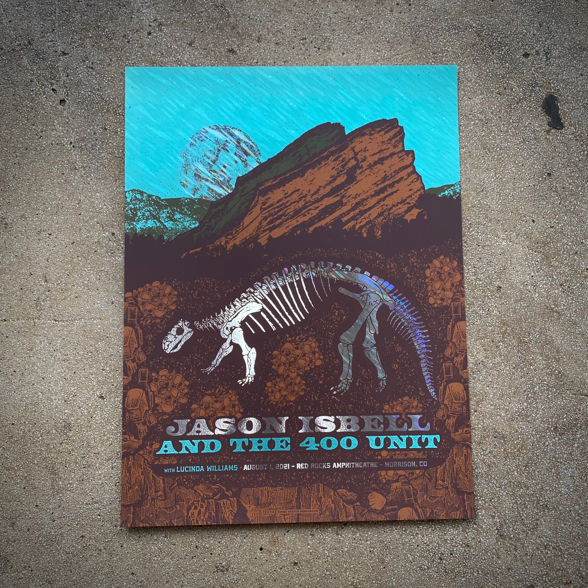 Jason Isbell - Red Rocks 2021 (Moon Lava)
