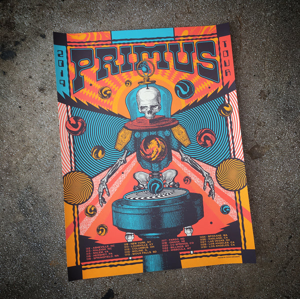 Primus - VIP 19 Tour Poster