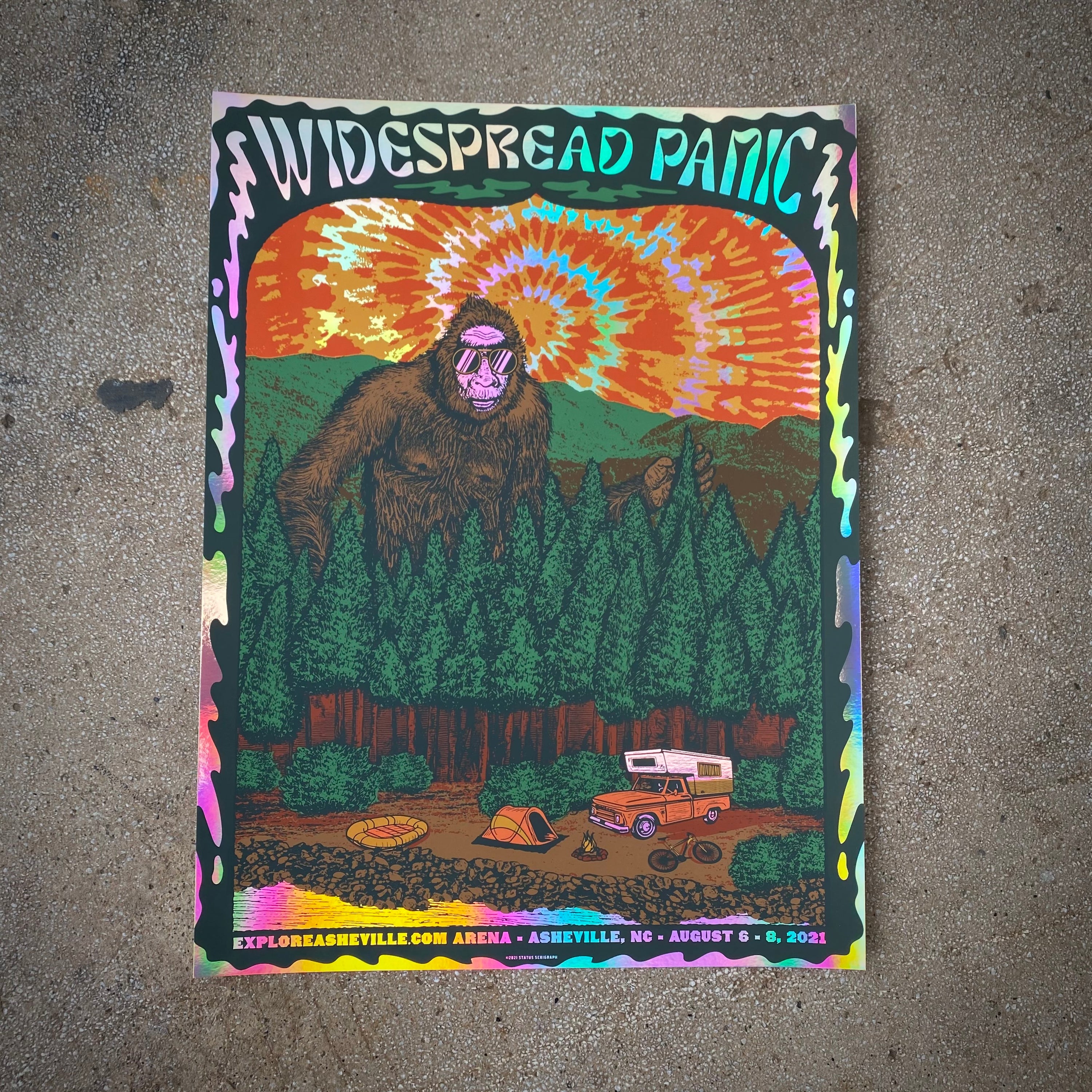 Widespread Panic - Asheville 2021 (Rainbow Foil)