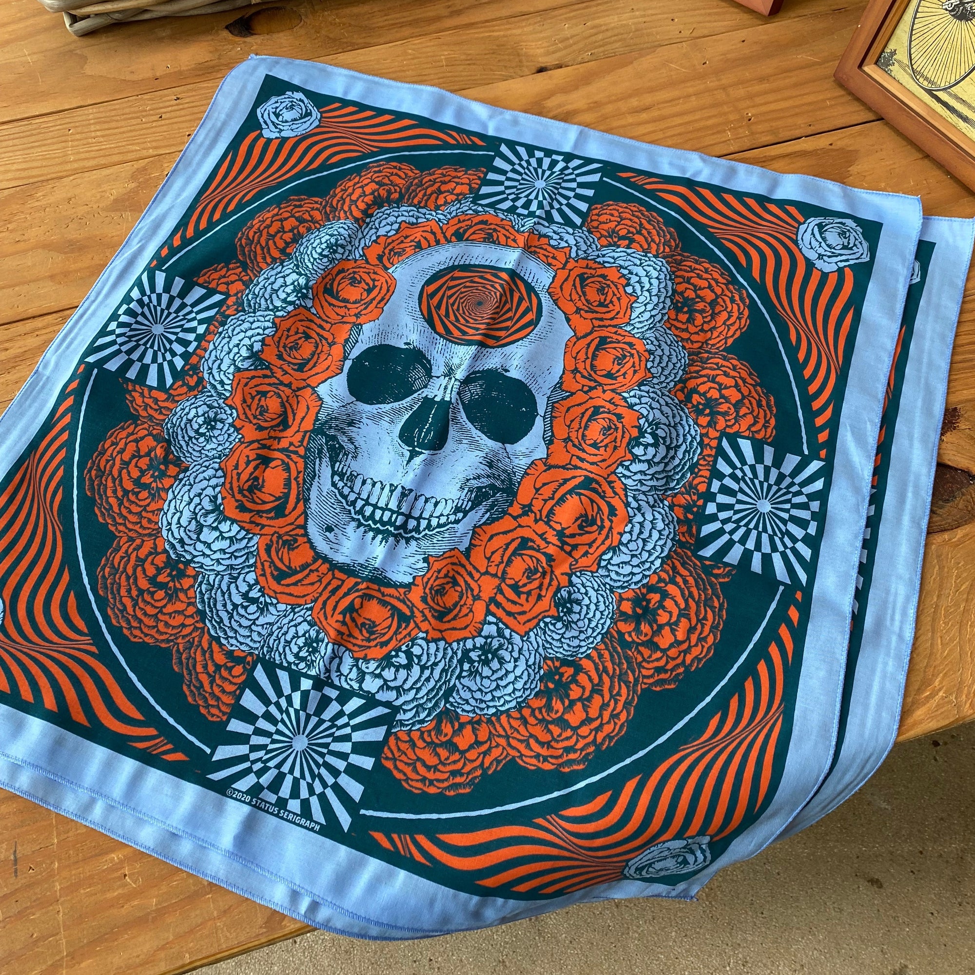 Head Like a Hole Bandana Blue Variant