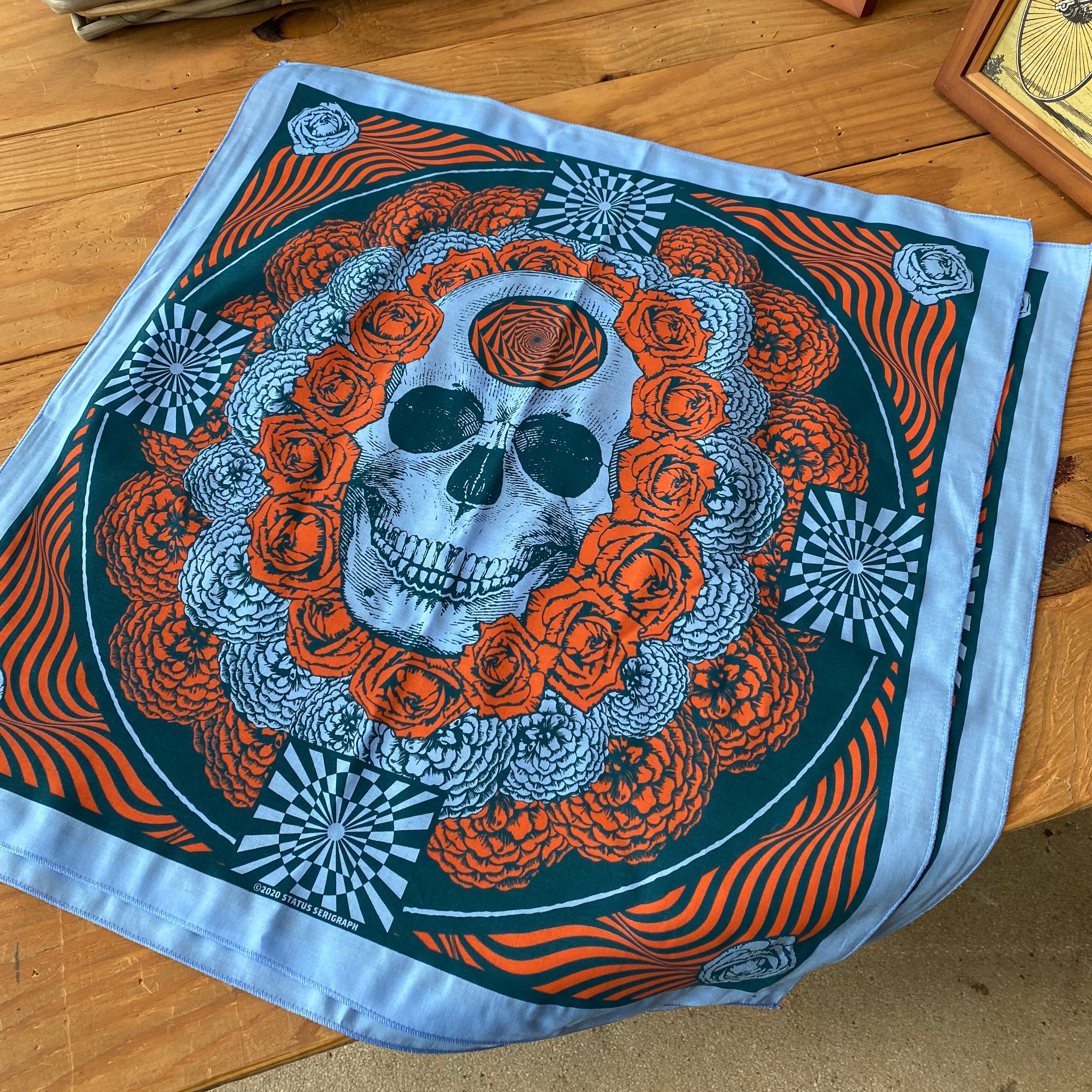 Head Like a Hole Bandana Blue Variant