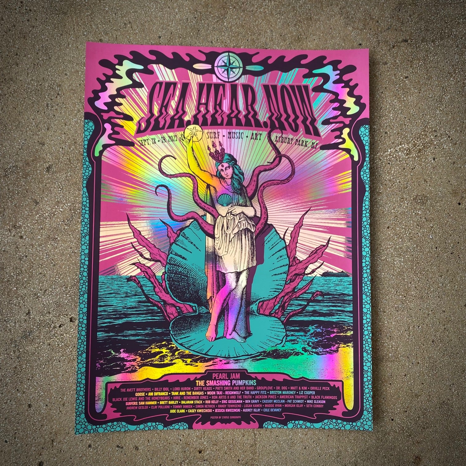 Sea.Hear.Now - 2021 (Rainbow Foil)
