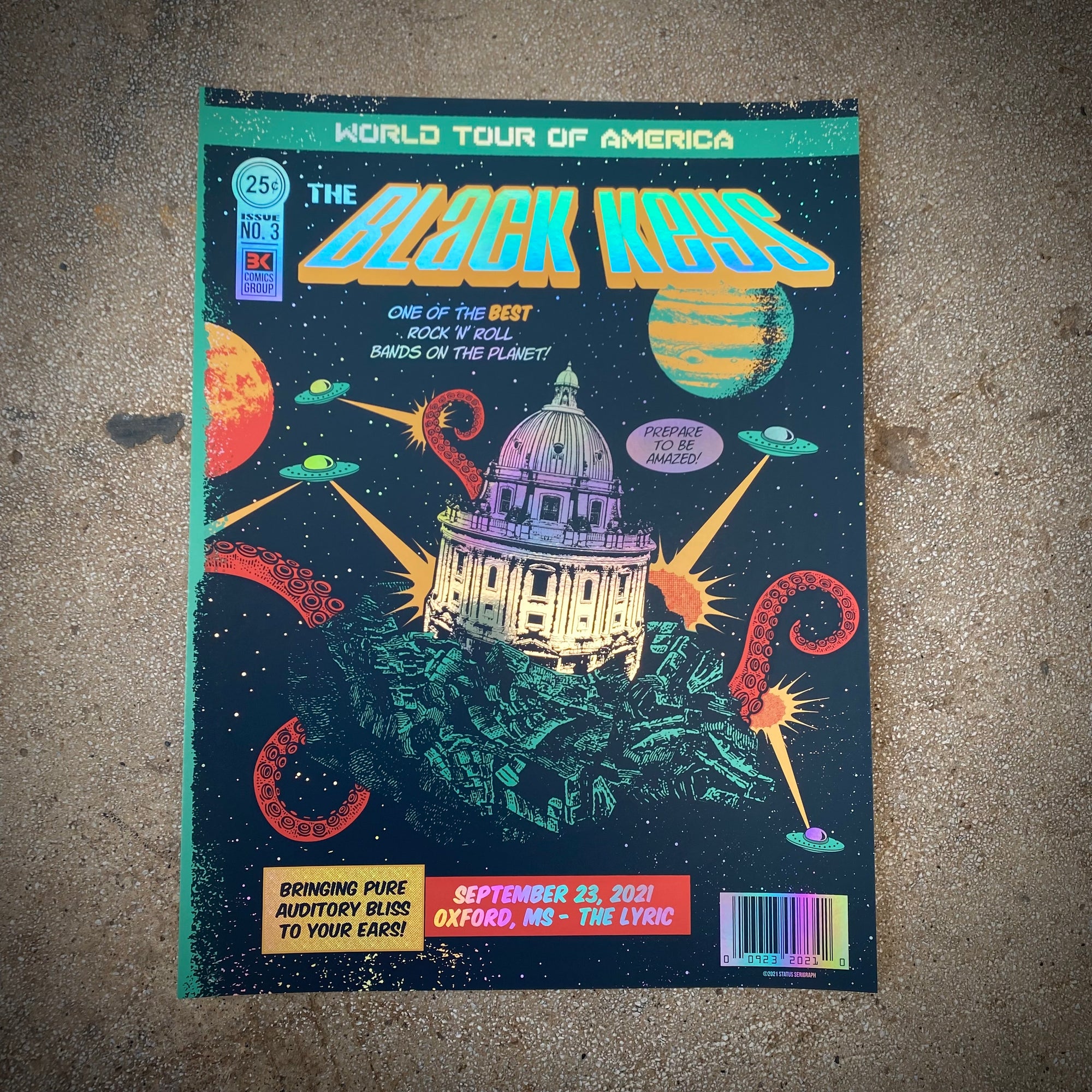 The Black Keys - Oxford, MS 2021 (Rainbow Foil)