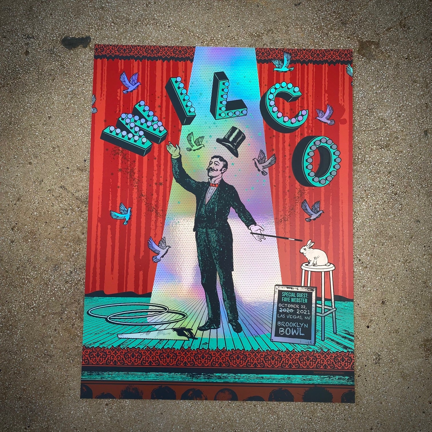 Wilco - Las Vegas 2021 (Rainbow Foil)