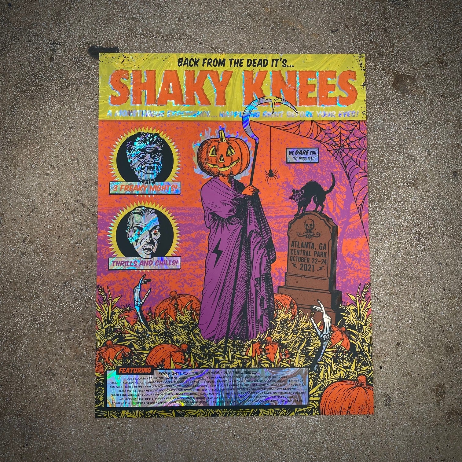 Shaky Knees 2021 (Swirl Foil)