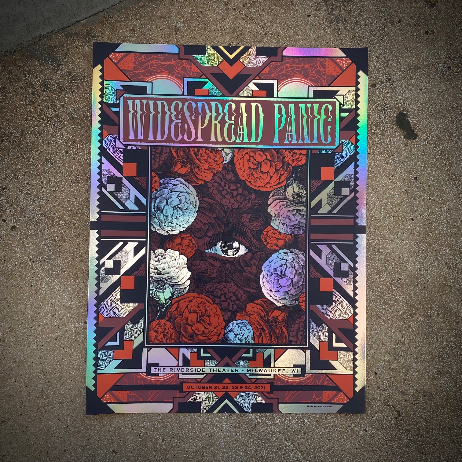 Widespread Panic - Milwaukee 2021 (Rainbow Foil)
