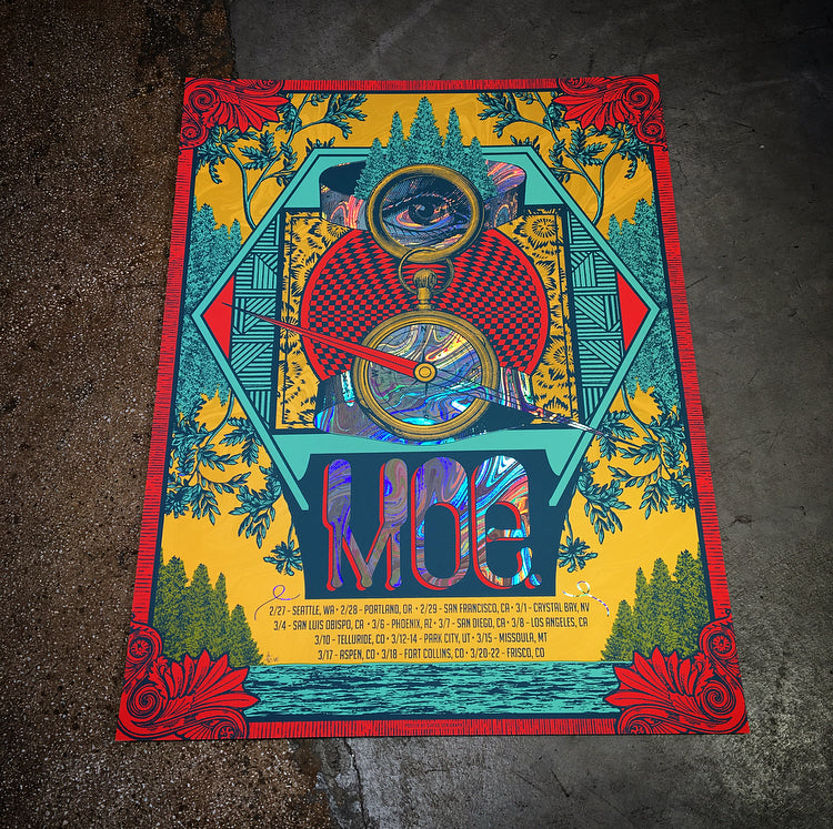 Moe. - 2020 Tour (Swirl Foil)
