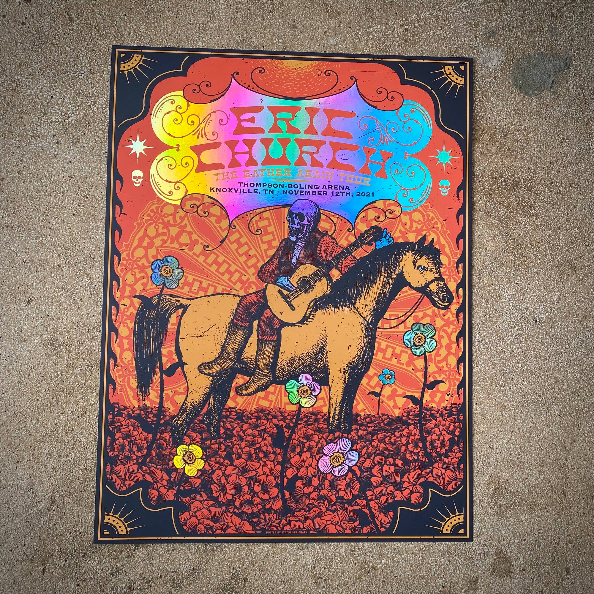 Eric Church - Knoxville 2021 (Rainbow Foil)