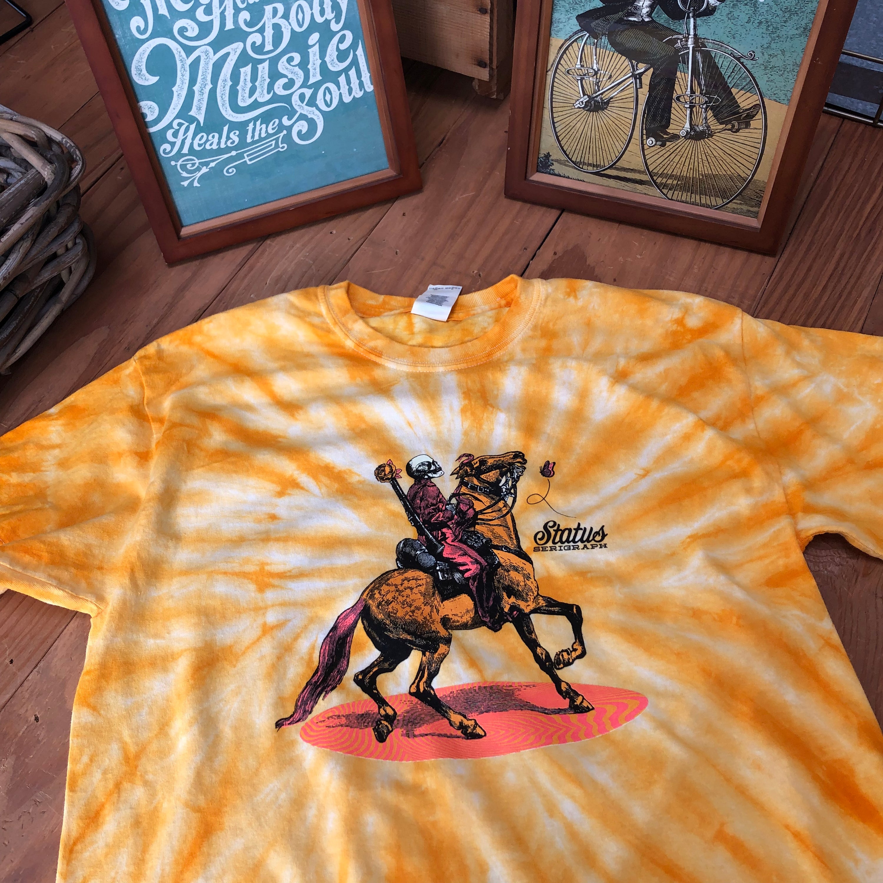 Tie Dye Rider - Yellow