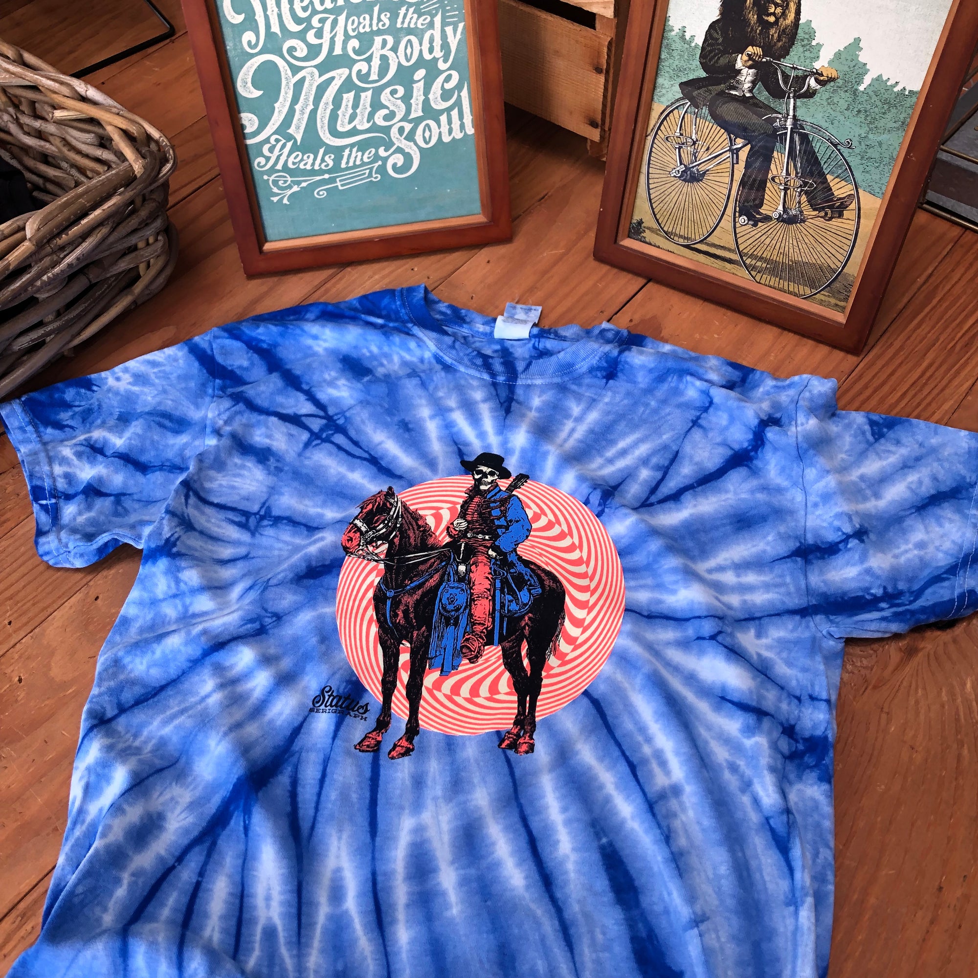 Tie Dye Rider - Blue
