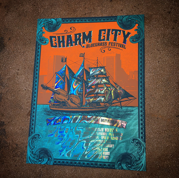 Charm City Bluegrass Festival 18 (Lava Foil)