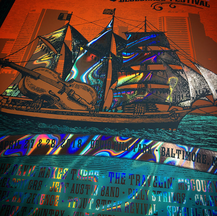 Charm City Bluegrass Festival 18 (Lava Foil)