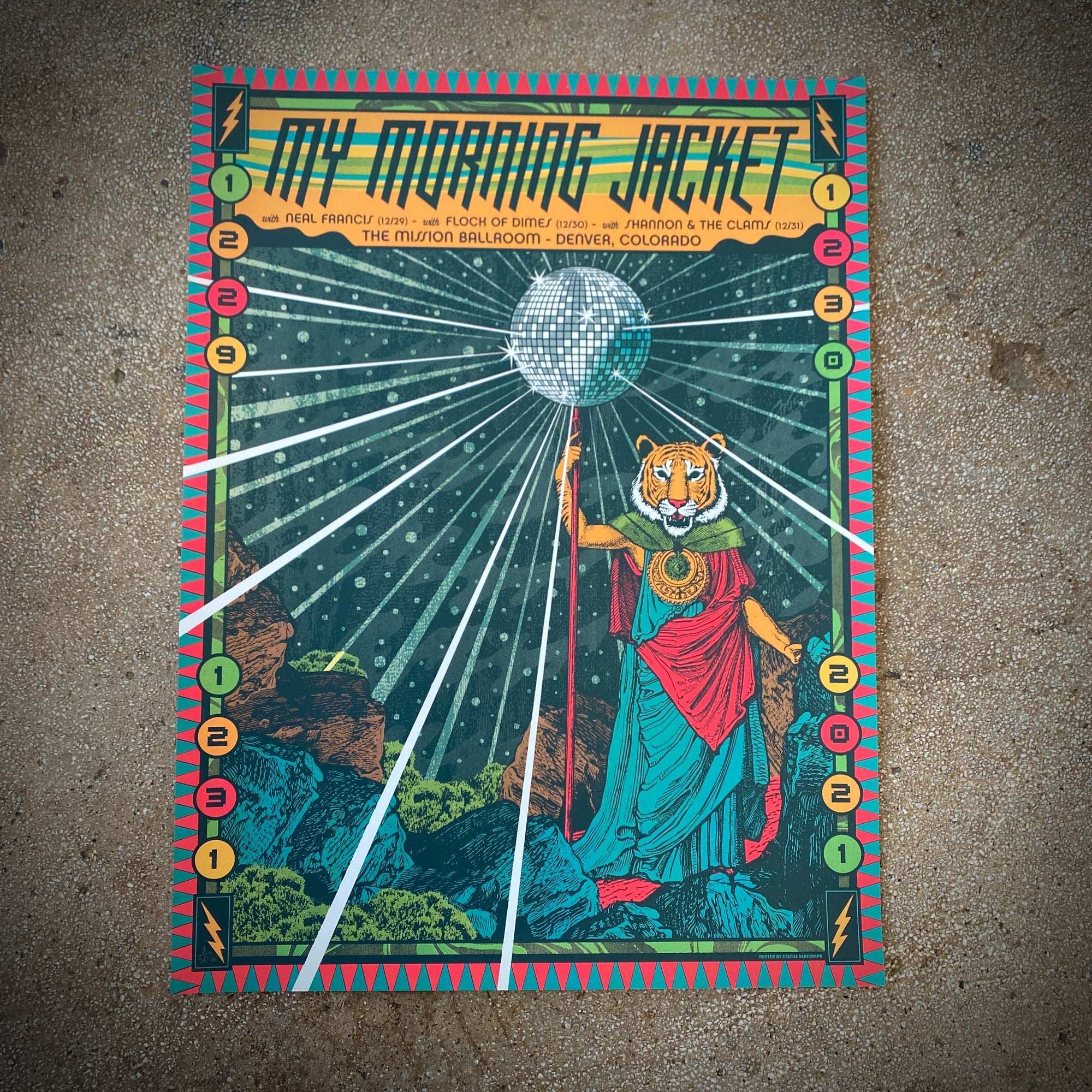 My Morning Jacket - Denver 2021 NYE (ONLY 1 LEFT!!!)