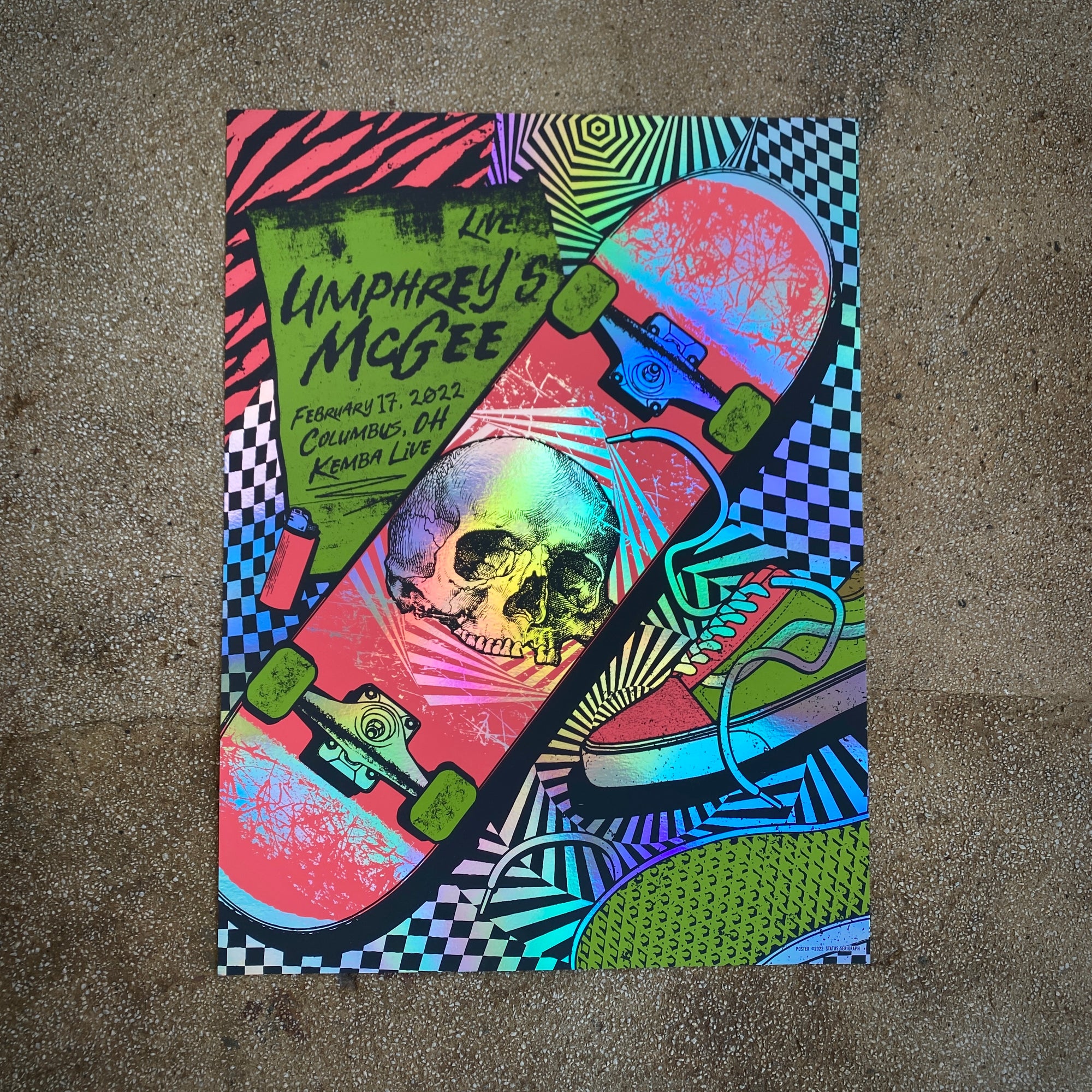 Umphreys McGee - Columbus, OH 2022 (Rainbow Foil)