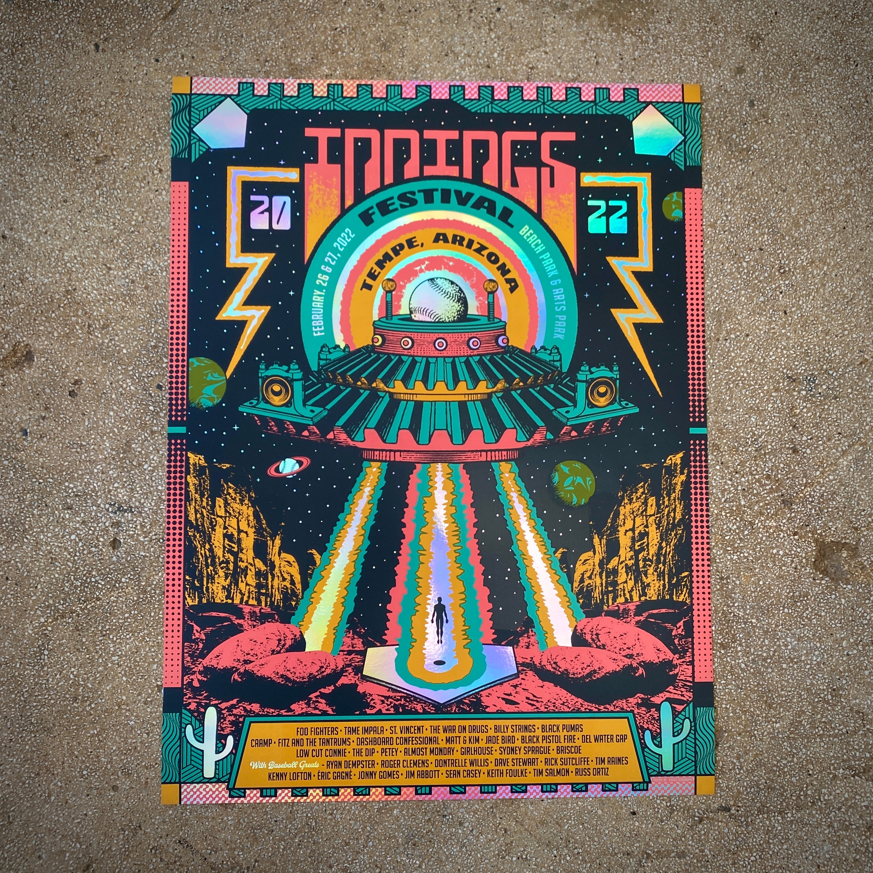 Innings Festival - Tempe AZ 2022 (Rainbow Foil)