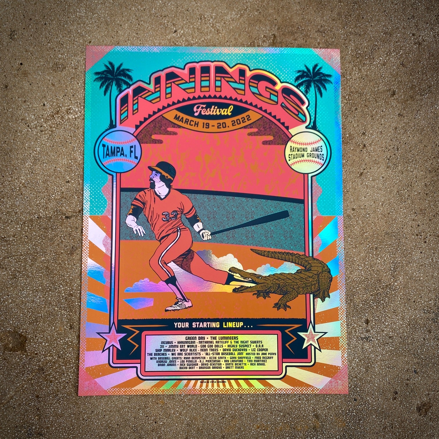 Innings Festival - Tampa FL 2022 (Rainbow Foil)