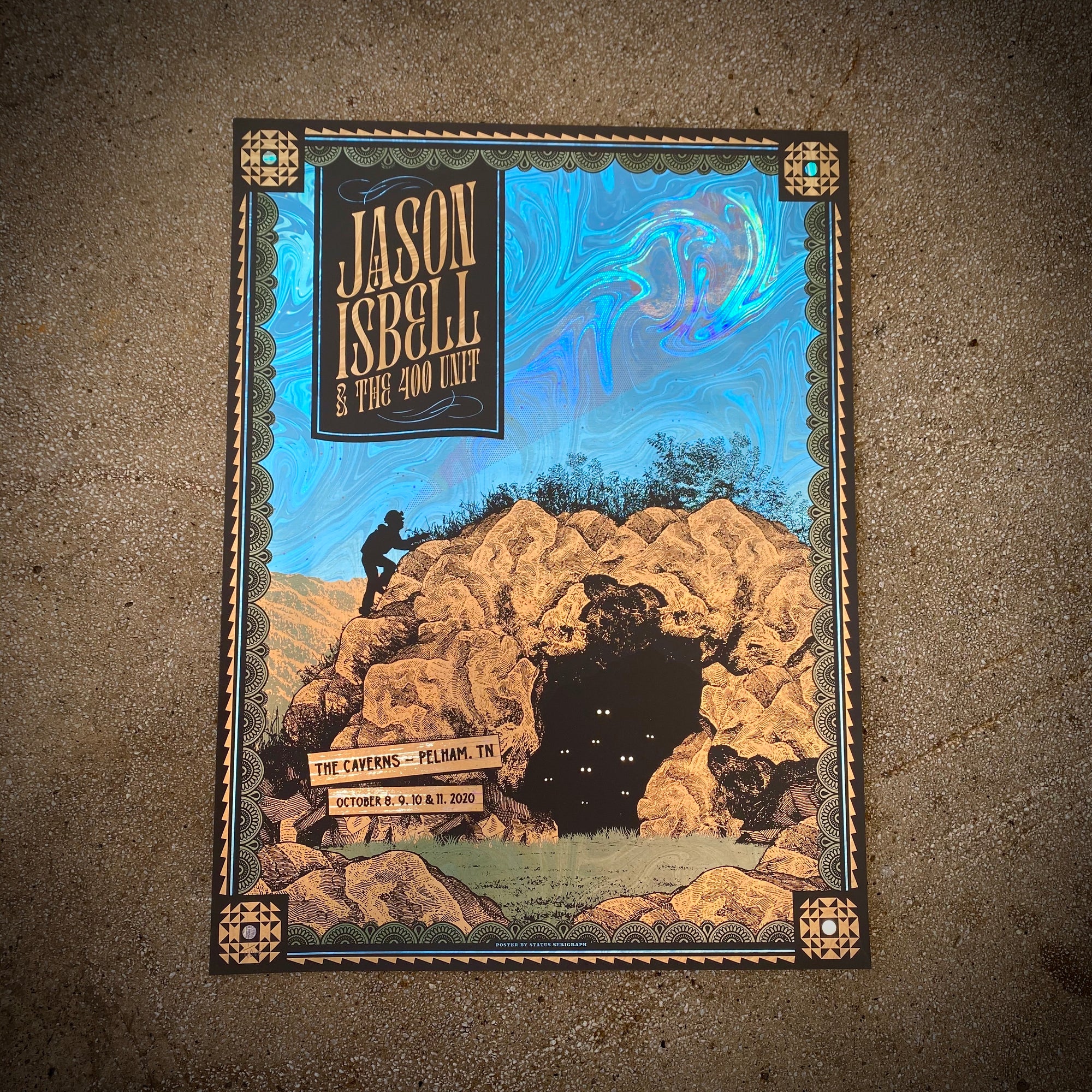 Jason Isbell - The Caverns 2020 (Swirl Foil)