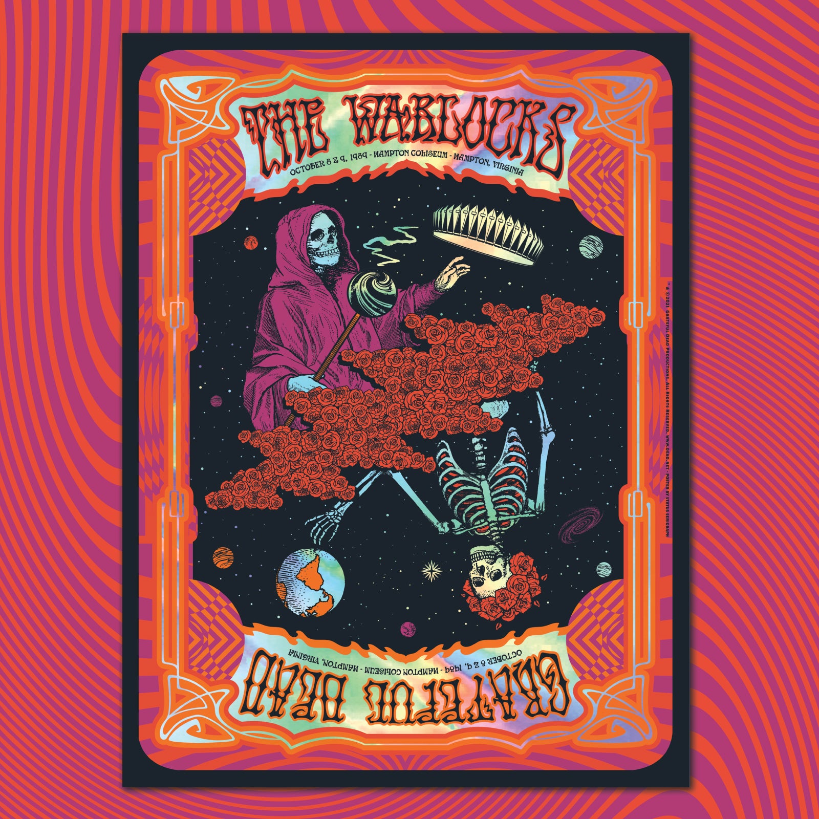 GRATEFUL DEAD MILESTONE #7 - Warlocks 89 - Matching Set – Status