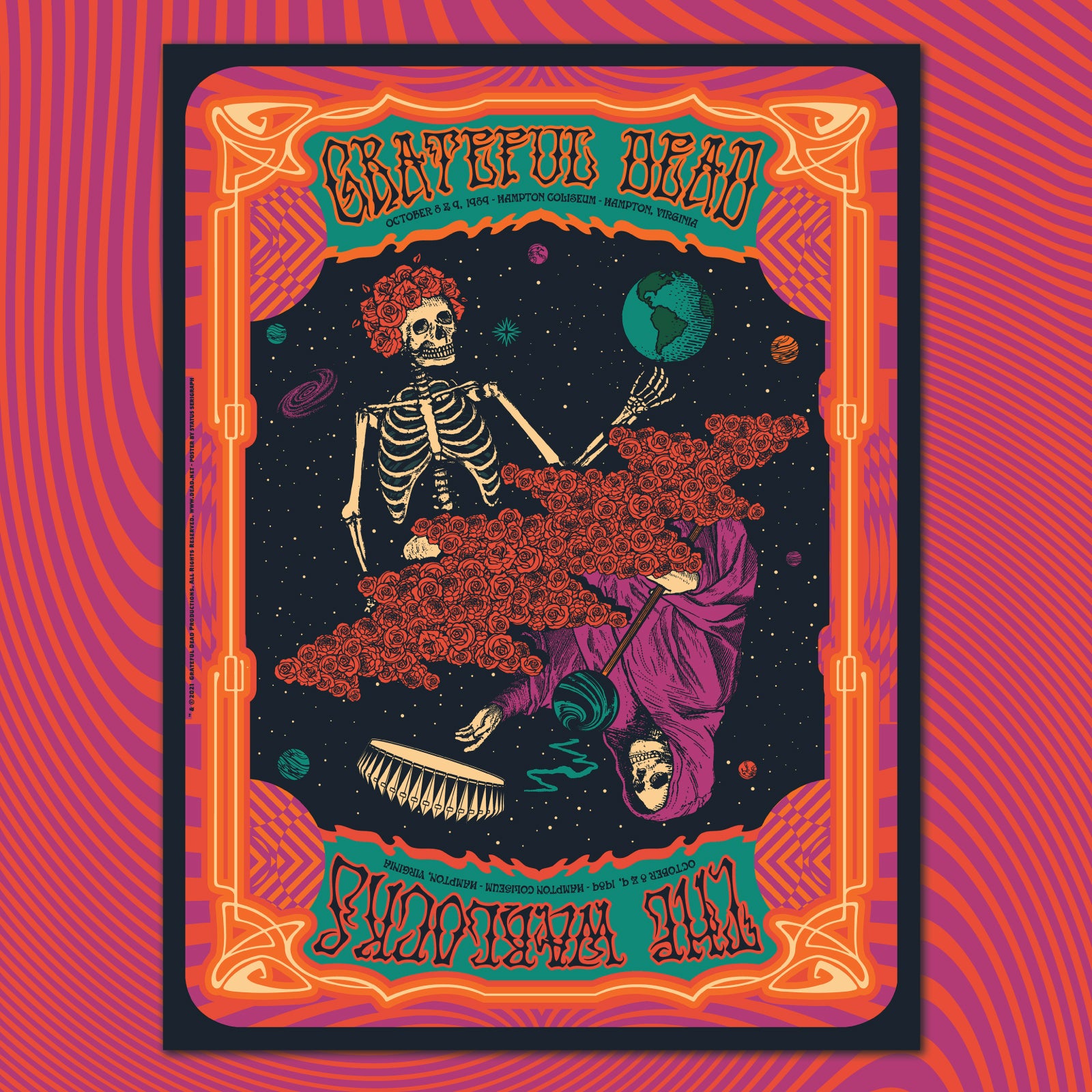 GRATEFUL DEAD MILESTONE #7 - Warlocks 89 - Matching Set