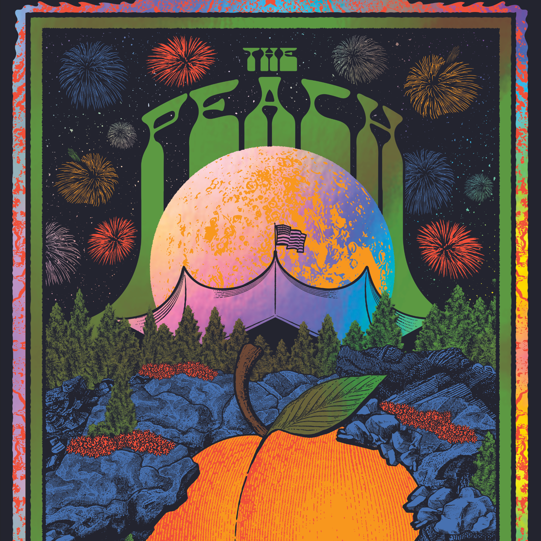 The Peach Festival 2021 (Rainbow Foil)