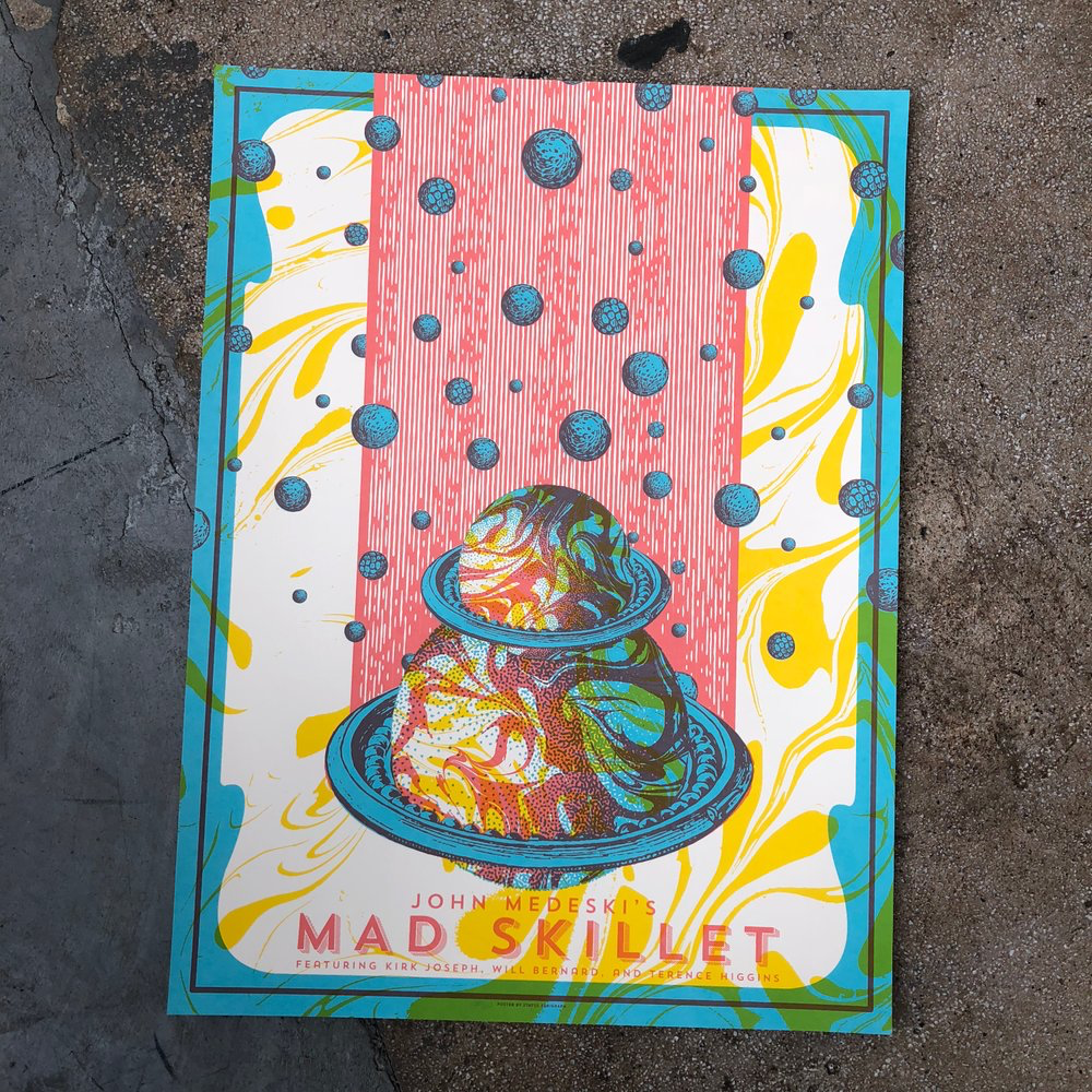 John Medeski’s Mad Skillet 2018 Tour poster