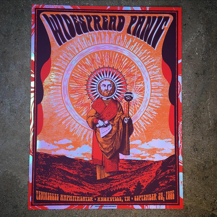 Widespread Panic-Knoxville 95 (Iridescent Foil)