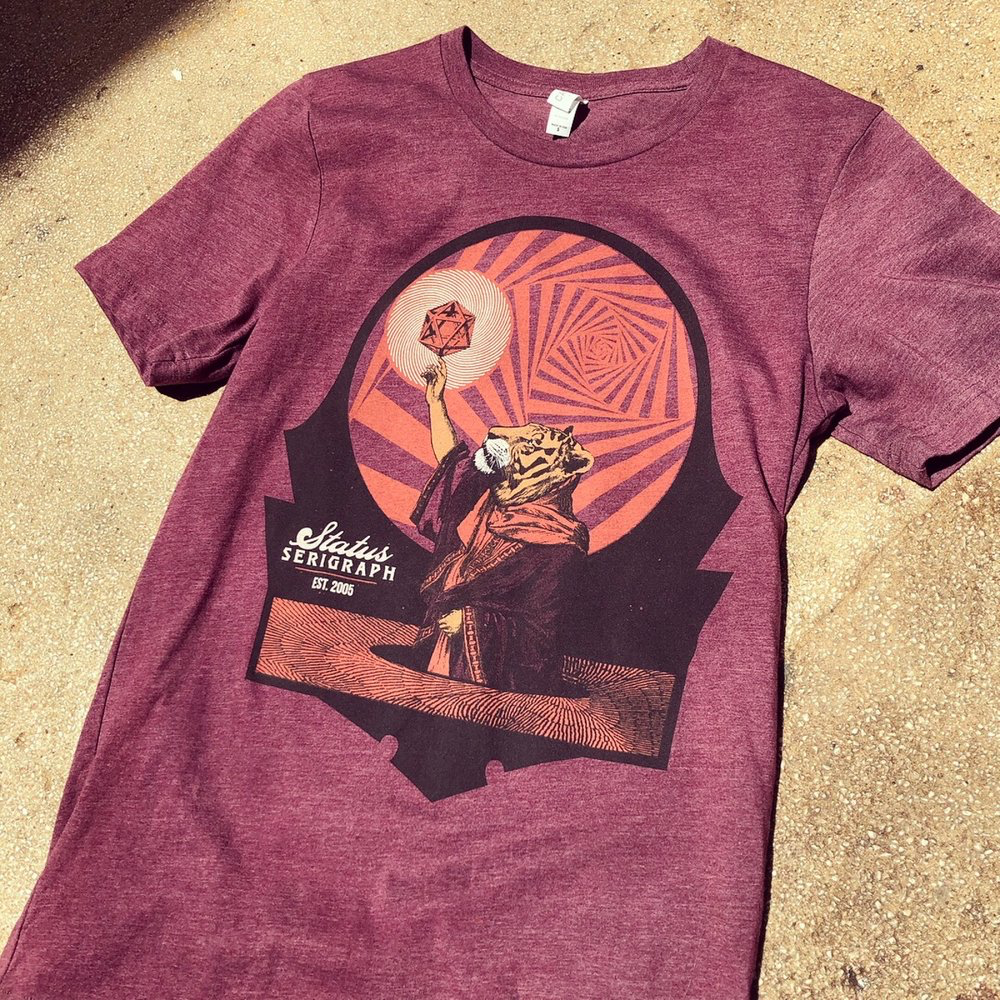Mystic Tiger Tee (1 LARGE LEFT!!!)