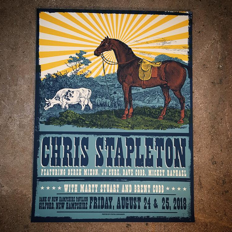 Chris Stapleton-New Hampshire 18