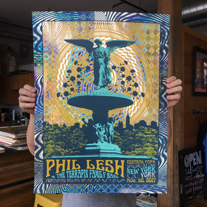Phil Lesh - Central Park 8/30/17 Diamond Foil