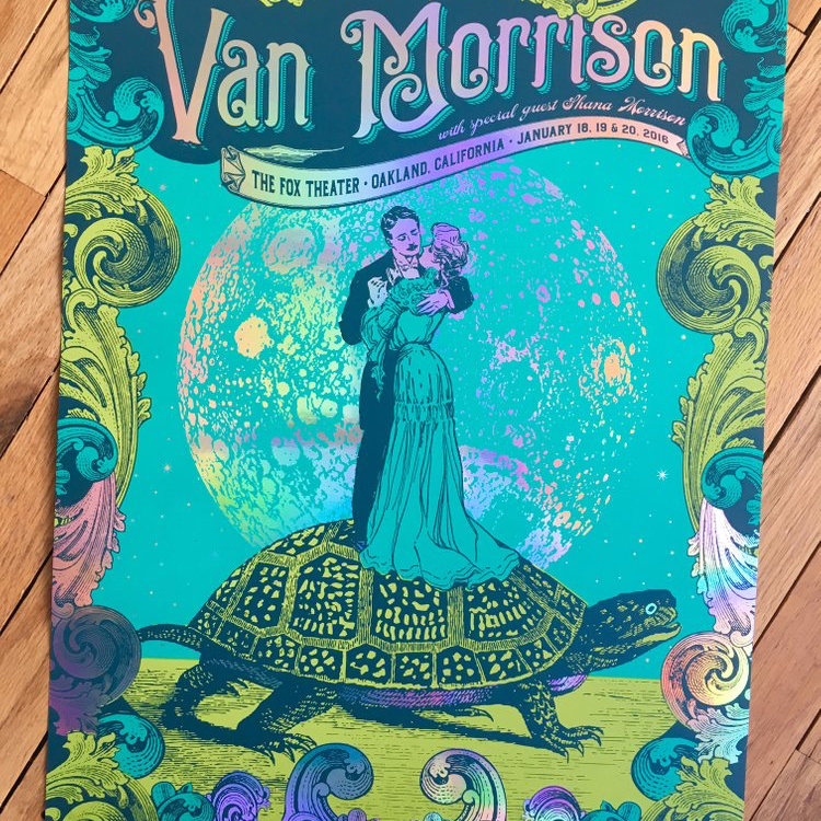 Van Morrison - Oakland Rainbow Foil Variant