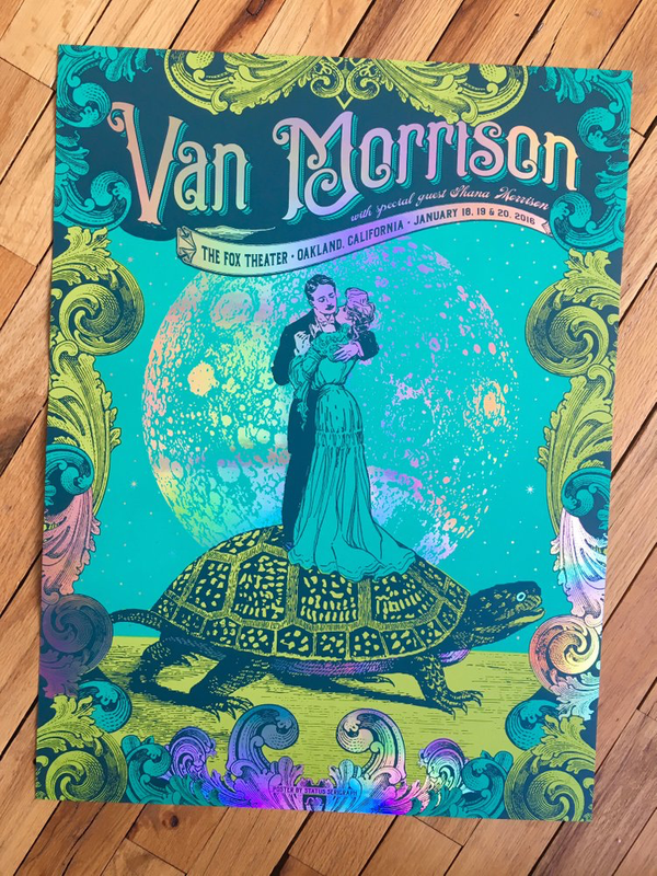 Van Morrison - Oakland Rainbow Foil Variant