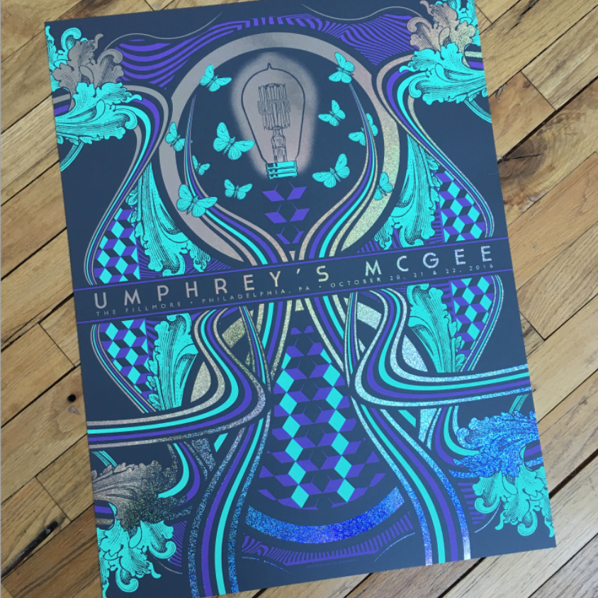Umphrey's McGee - Philly 2016 Microdot Foil