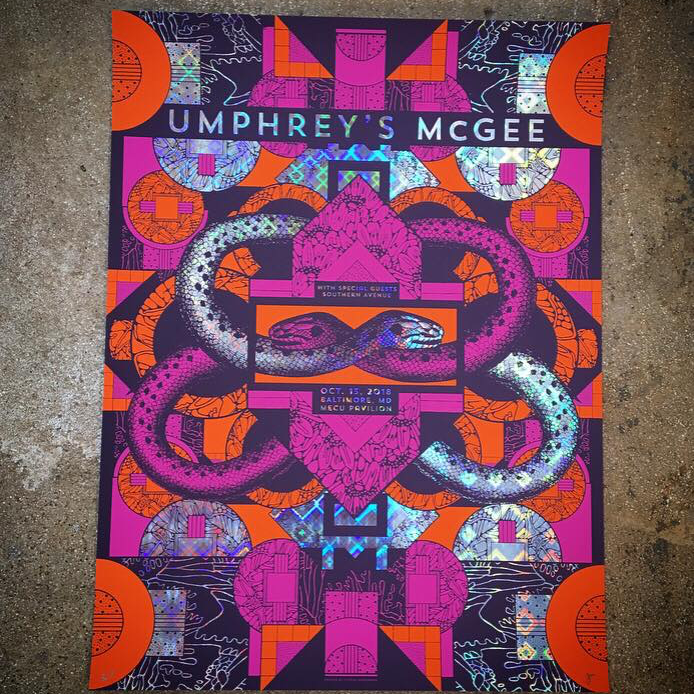 Umphreys McGee-Baltimore 2018 (Diamond Foil)