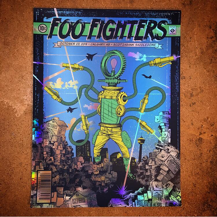 Foo Fighters-Calgary (Rainbow Foil)