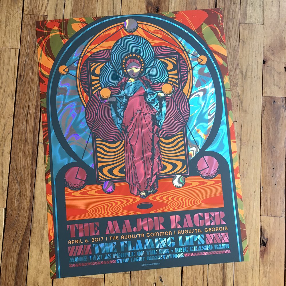 The Major Rager - Lava Foil