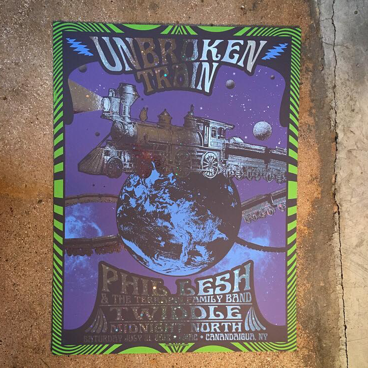 Phil Lesh & Twiddle - CMAC 2018 (Dot Foil)