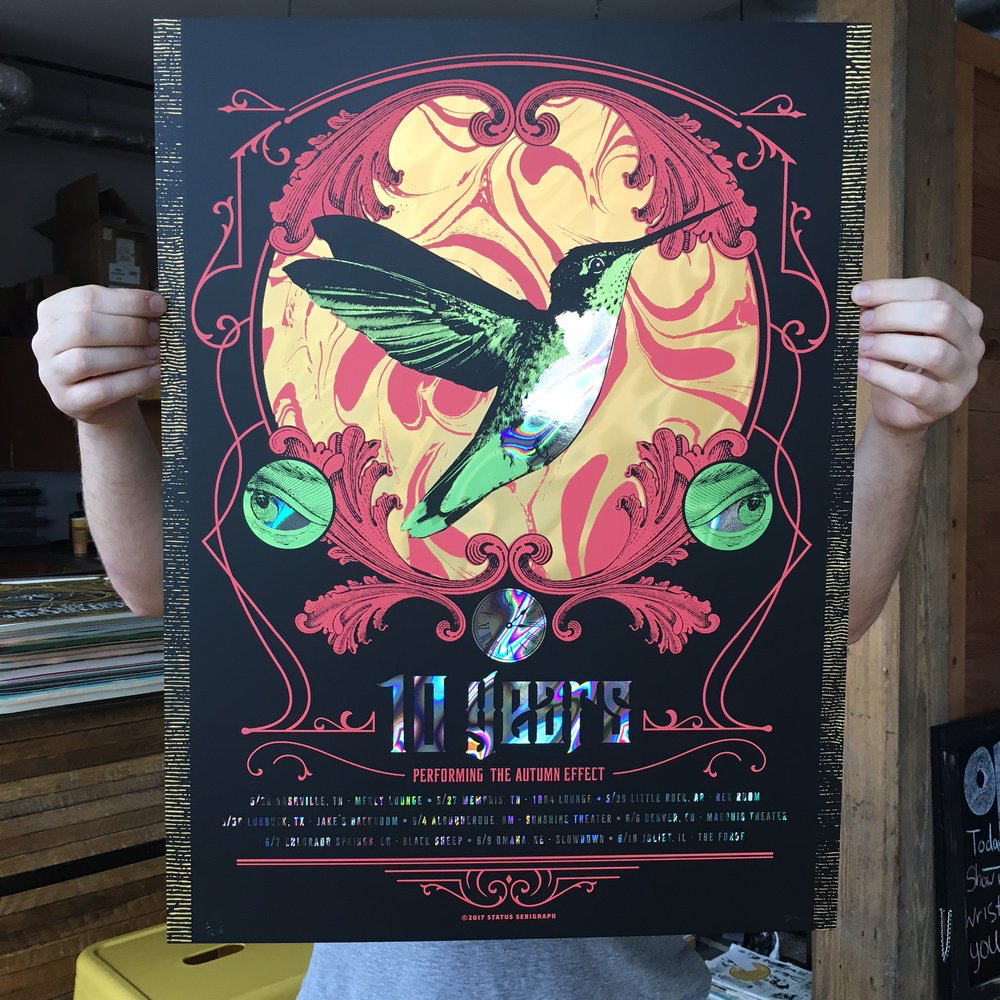 10 Years - 2017 Tour Lava Foil