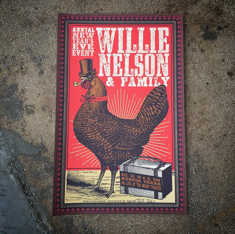 Willie Nelson-New Years Eve 2018